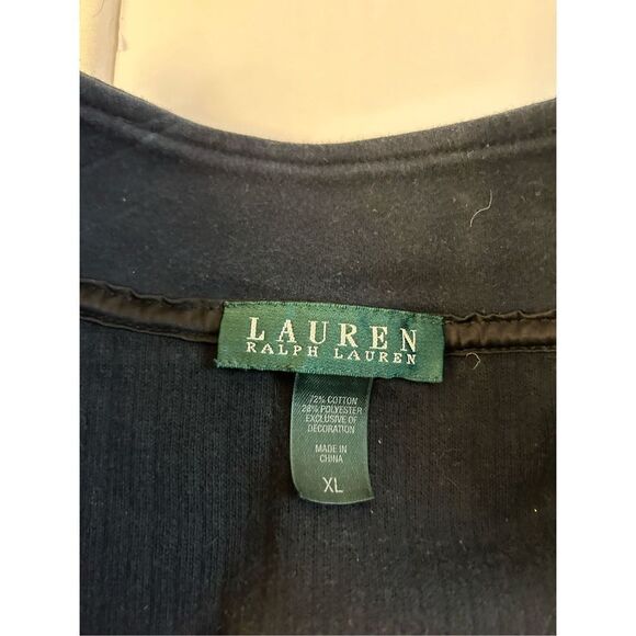 Ralph Lauren womens xl full zipper ribbed sweater #60766 - Picture 5 of 7